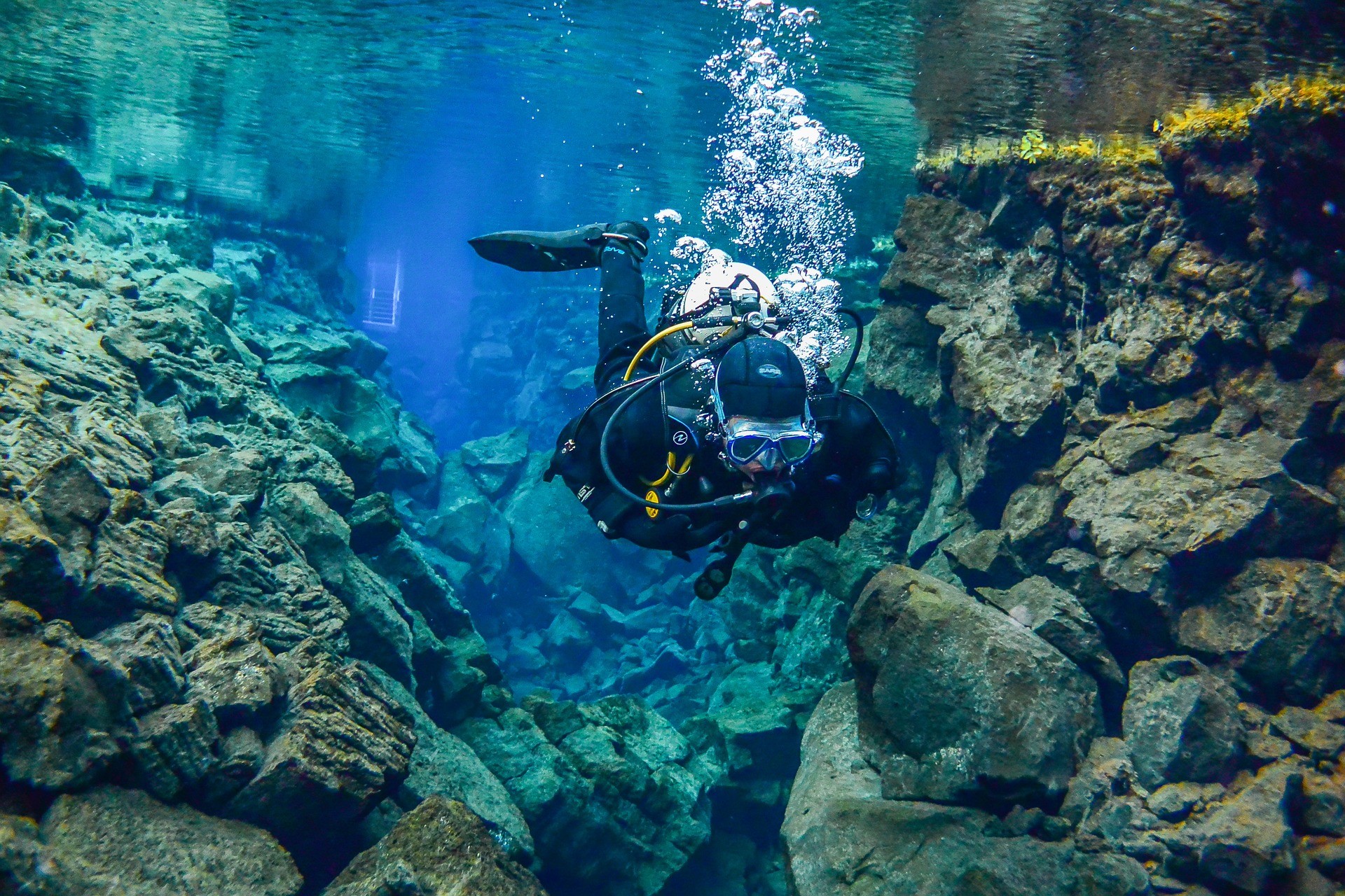 Baptême de plongée en combinaison étanche Dinard (35) Nautilus Dive